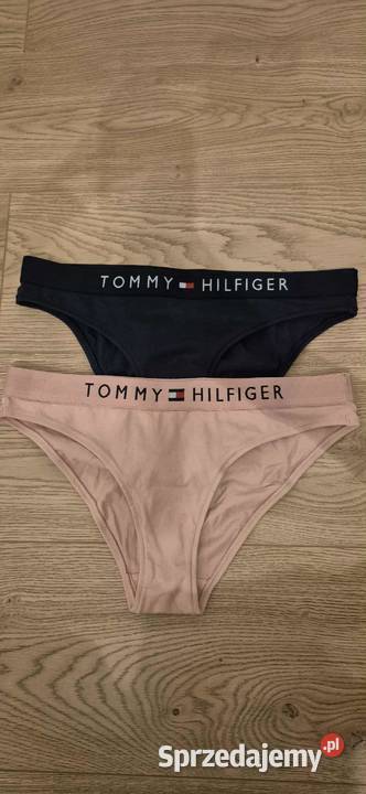 Figi majtki Tommy Hilfiger dwie pary bawełna róż Inna marka Warszawa sprzedam
