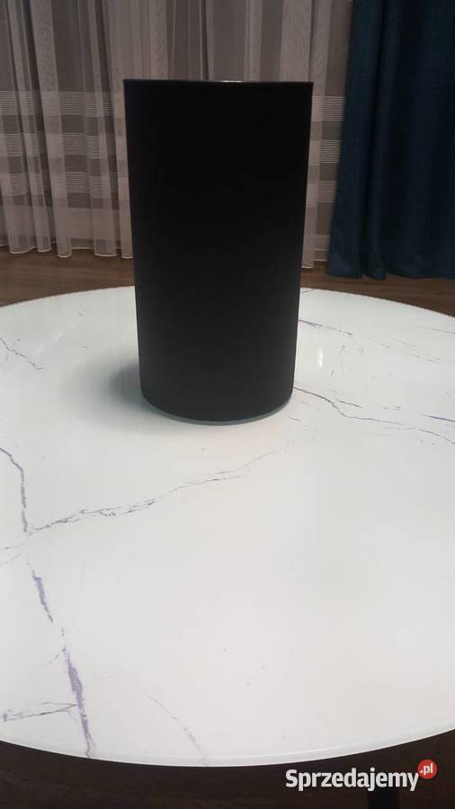 Szklany czarny Wazon Minimalistyczny ozdoba Do Gaj