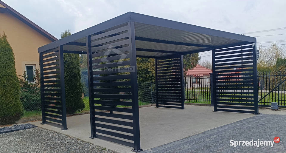 CarPort PREMIUM wiata samochodowa 5x5 antracyt Sprzedaż Mysłowice