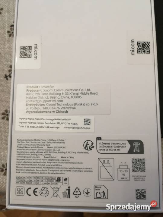 SMARTFON REDMI 15C TYTAN GLAS Warszawa