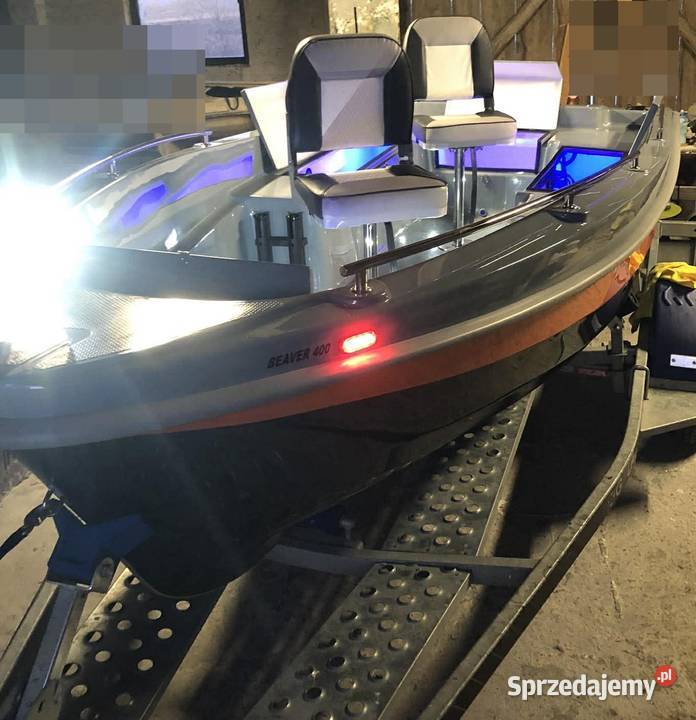 ŁÓDKA WĘDKARSKA BEAVER 400 Rok produkcji 2025 Łodzie i motorówki Suwałki sprzedam