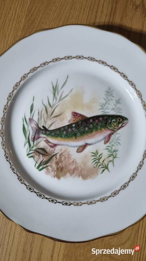 Serwis Rybny Porcelana Francuska Dom i Ogród Wola Podłężna