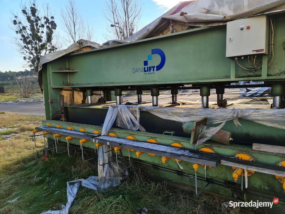 Prasa przelotowa z dociskiem DANLIFT 450 x 140 Karsin