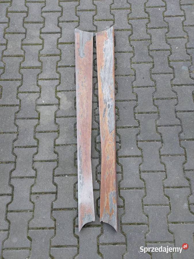 Stare dębowe stopnie zewnętrzne na progi VW Tczew