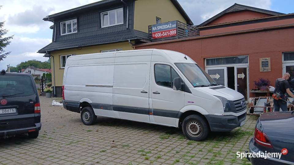 Vw Crafter 20 tdi uszkodzony silnik Van / Minibus Motoryzacja Kobylanka