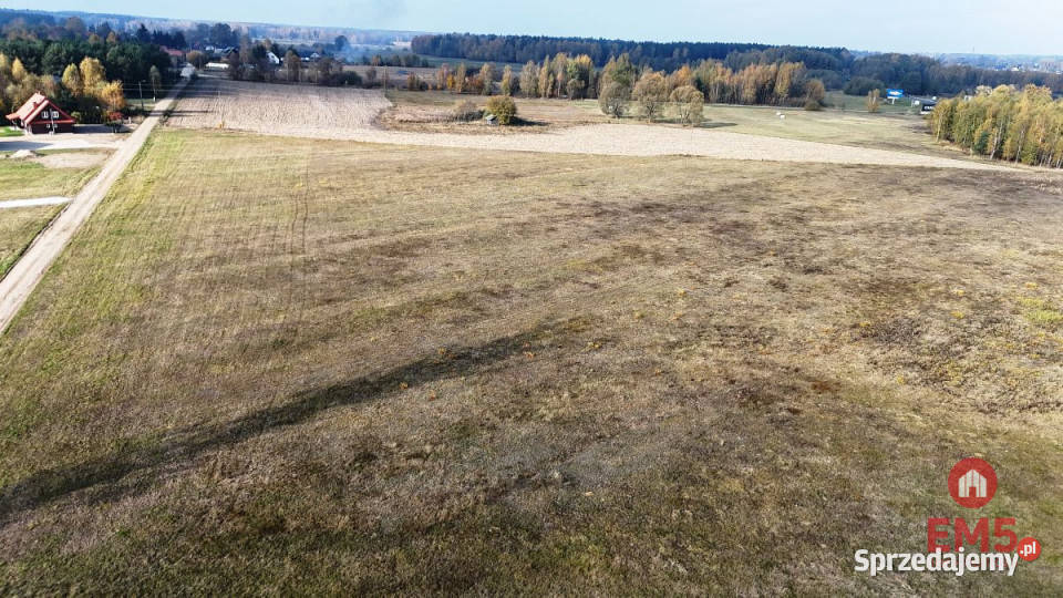 Działka Zagruszany 1429m2 44m