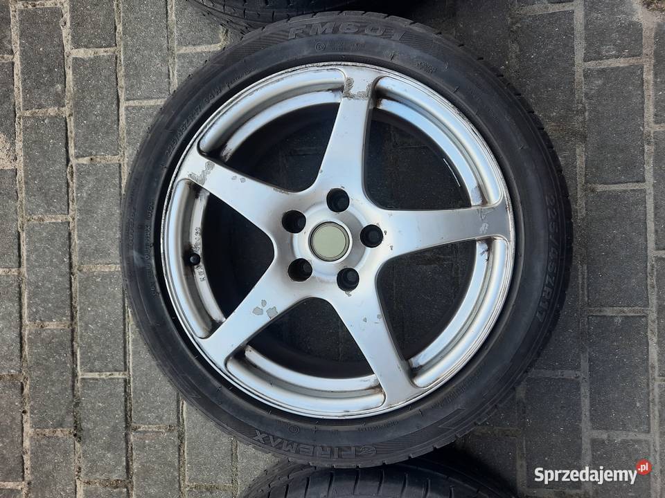 Koła alu Ronal 17 opony Firemax FM601 sprzedam