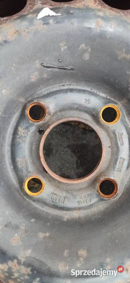 Komplet felg stalowych fiat 15 4 x 100 Elzanowo