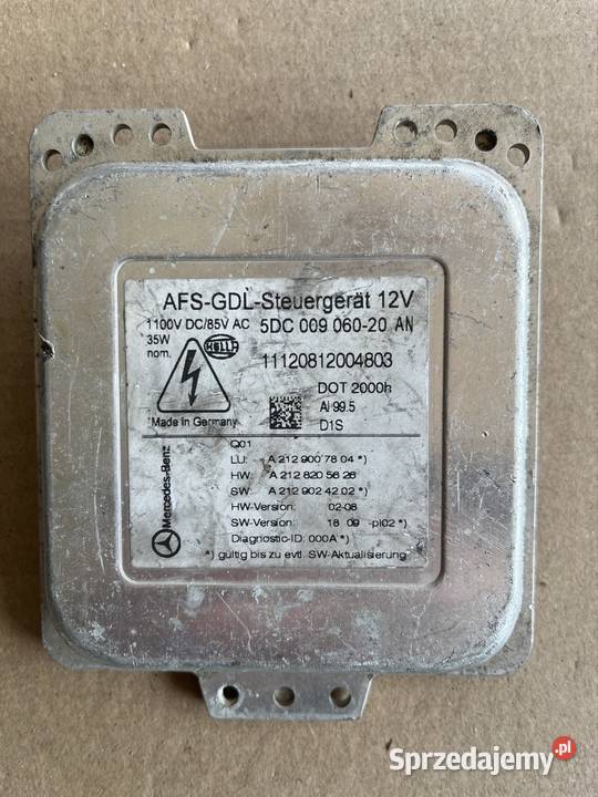 PRZETOWRNICA XENON MERCEDES W212 C207 Międzychód sprzedam