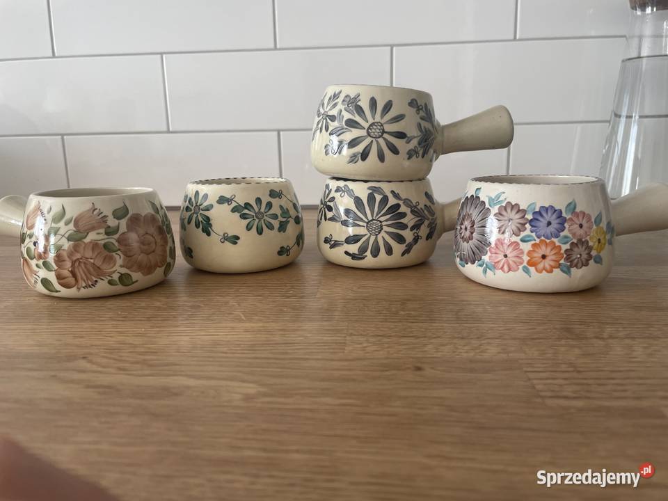 fajansowy tygielek PRL pomorskie