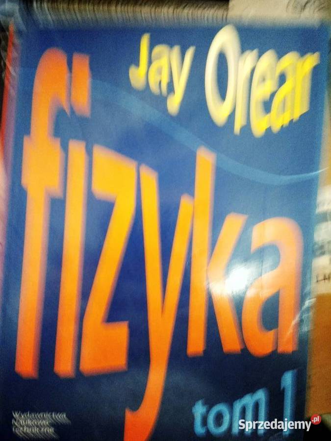 Fizyka Orear antykwariat szkolny outlet książki Warszawa
