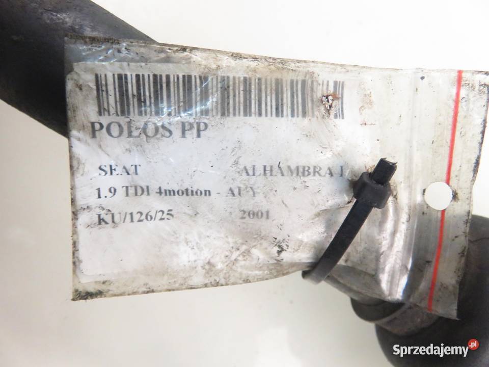 PÓŁOŚ PRAWA PRZEDNIA SEAT ALHAMBRA I 19 TDI PD osobowe małopolskie