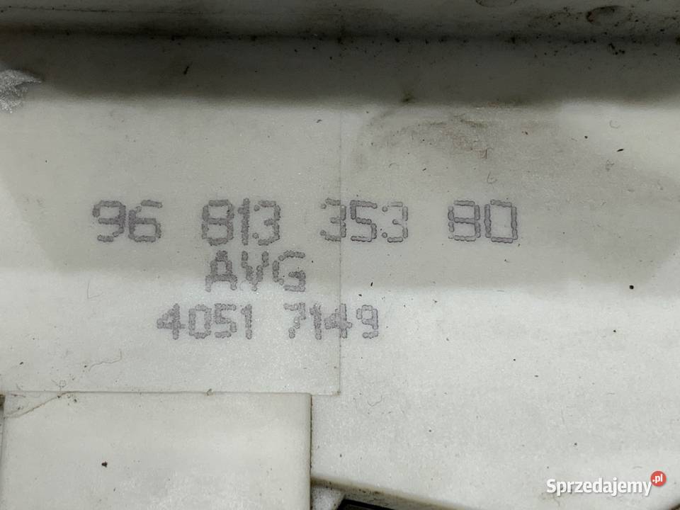 ZAMEK DRZWI LEWY PRZÓD FIAT SCUDO II Van minibus