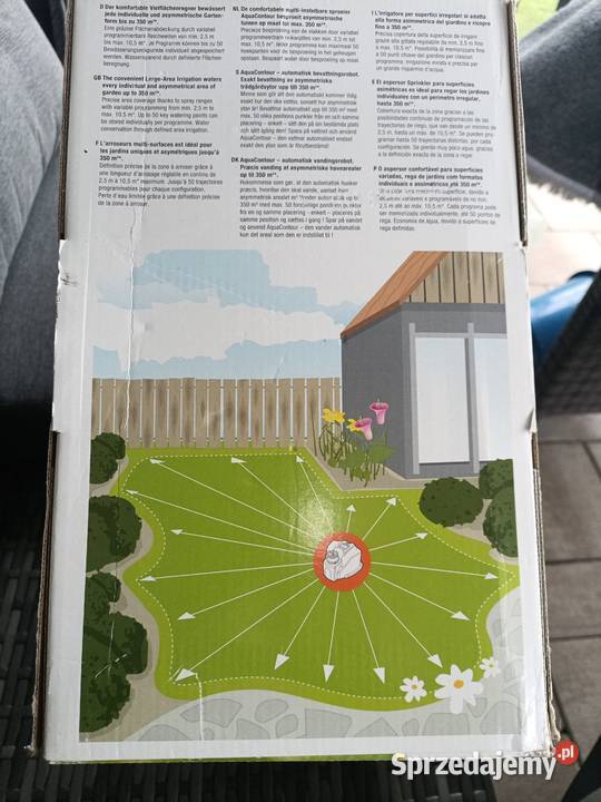 Zraszacz Gardena Aquacontour automatic dolnośląskie Wszemirów