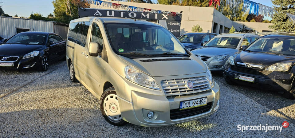 Fiat Scudo LONG 20HDI Nawiewy Panorama 8 Os HAK Świdnica