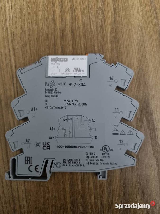 Przekaźniki Wago 857304