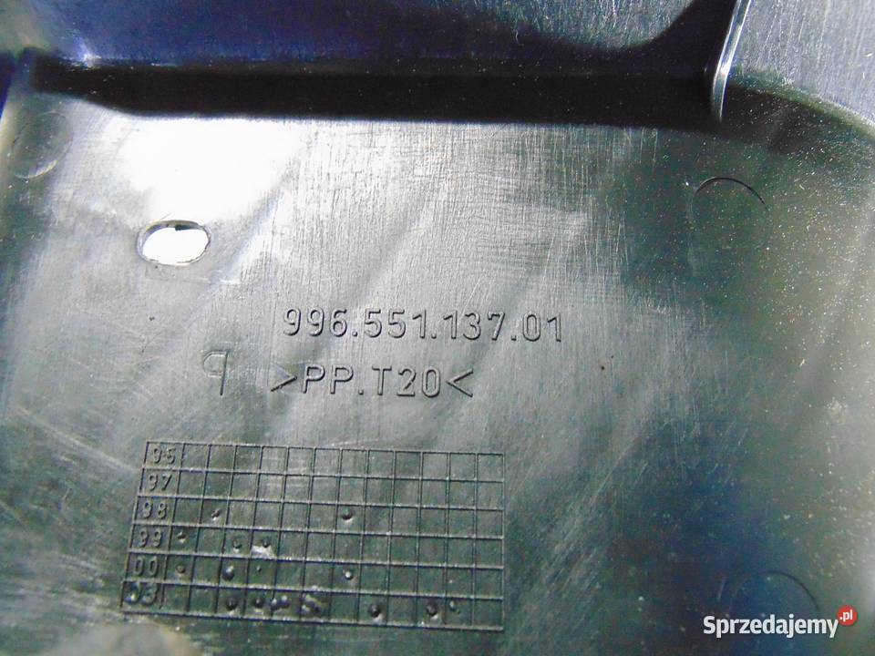 PLASTIK OSŁONA BAGAŻNIKA BOXSTER 986 99655113701 sprzedam