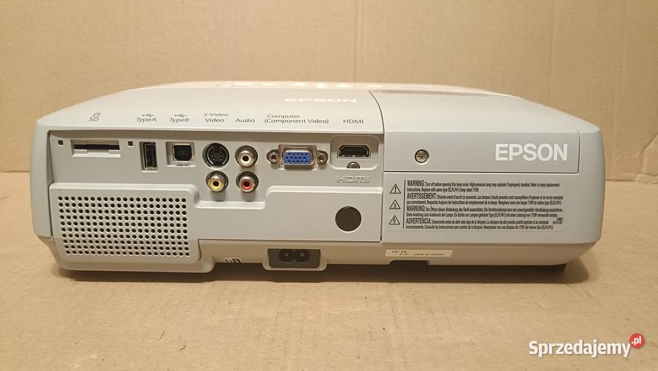 Projektor EPSON H285B bez pilota Pozostałe Poznań