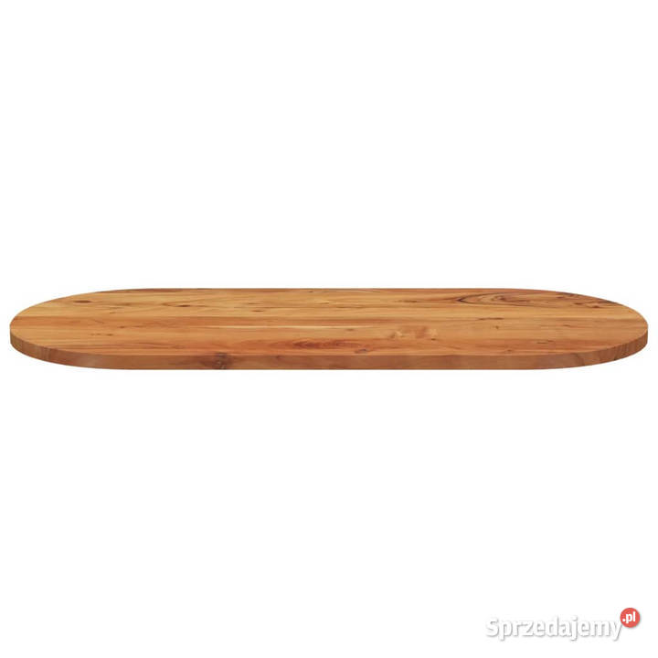 Blat do stołu 110x50x38 owalny lite drewno