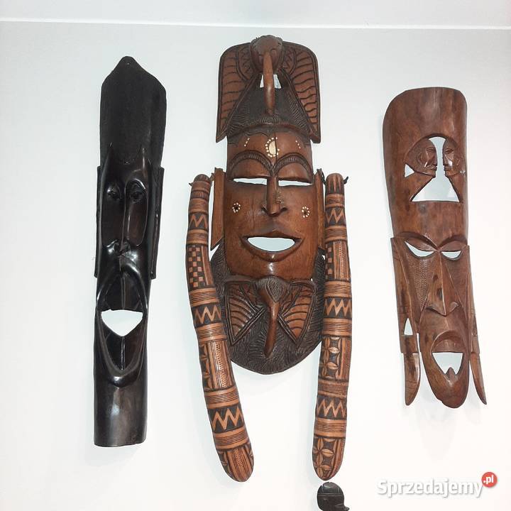 Afryka PN SudanHeban Maski XXLFigura stojaca czarny Krotoszyn