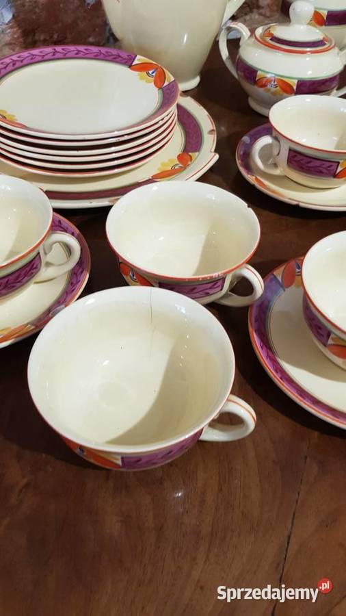 Serwis fajans Włocławek Mańczak Marciniak unikat Orneta