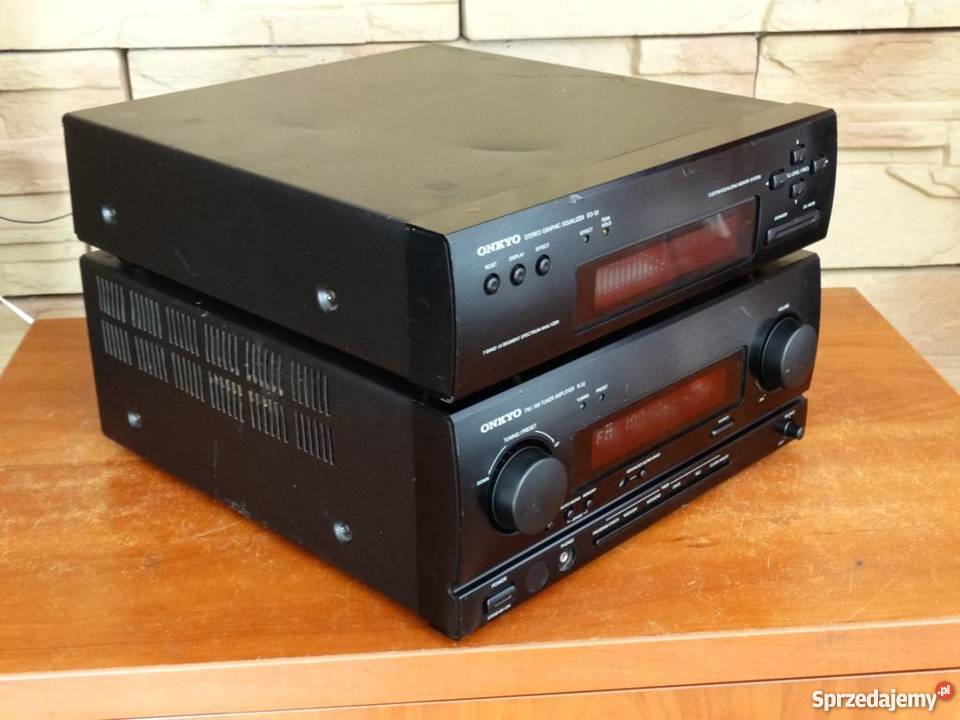Amplituner Onkyo z korektorem mocny WYSYŁKA Amplitunery Jasło