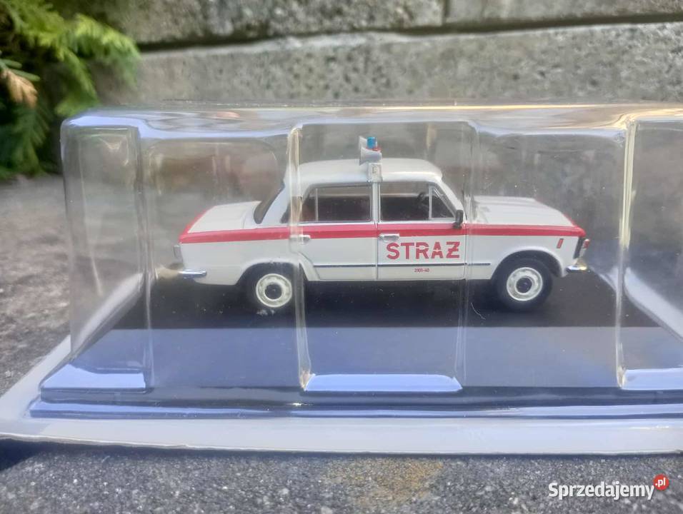 FIAT 125P STRAŻ POŻARNA kultowe auta PRL 143 Warszawa