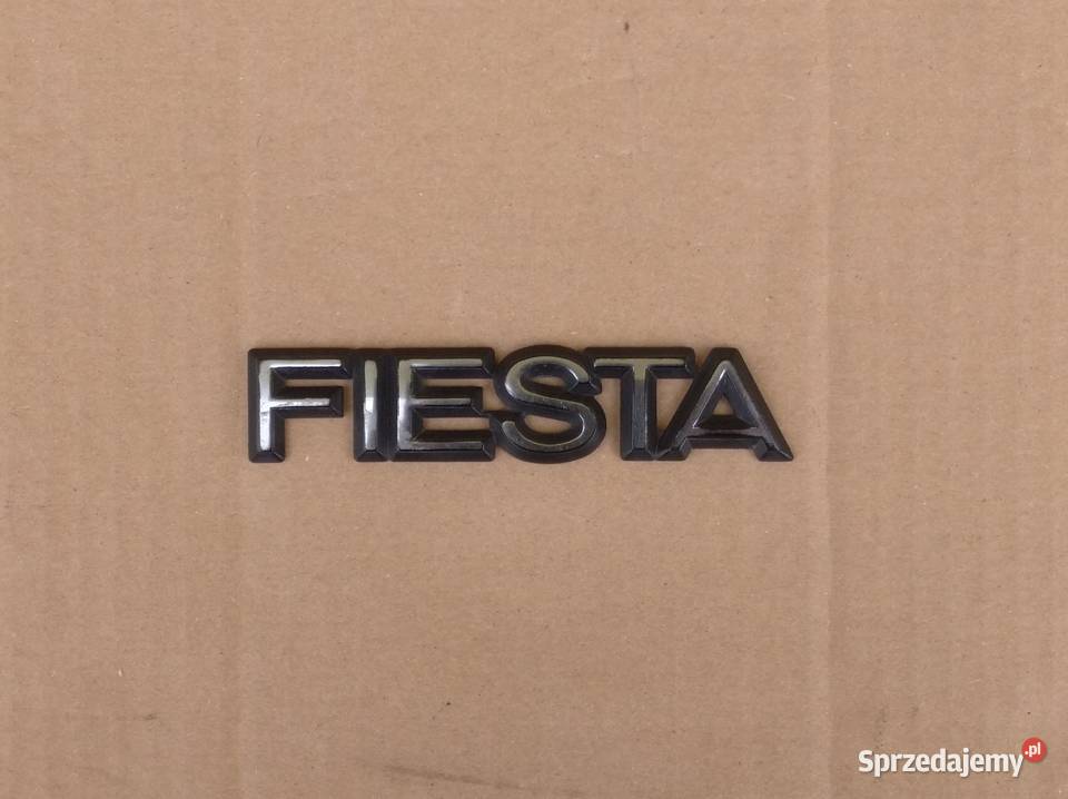 Ford Fiesta napis znaczek logo emblemat monogram Jarocin
