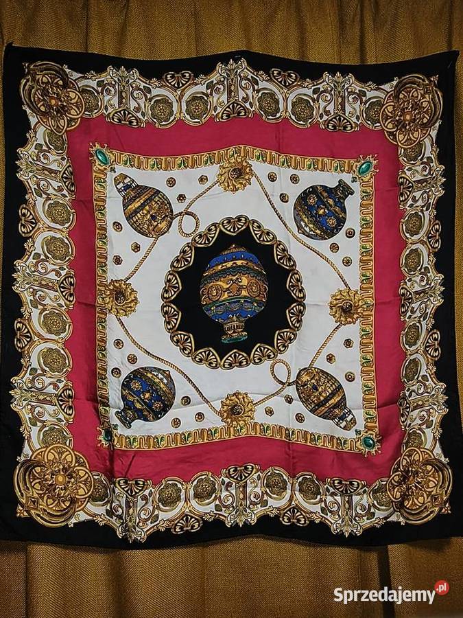 Jedwabna husta Versace Suwałki