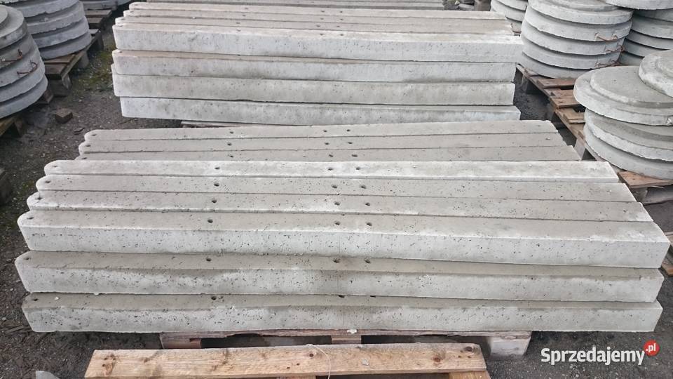 słupki do siatki leśnej słupki betonowe do sadu Bloczki Budowa Zawiercie