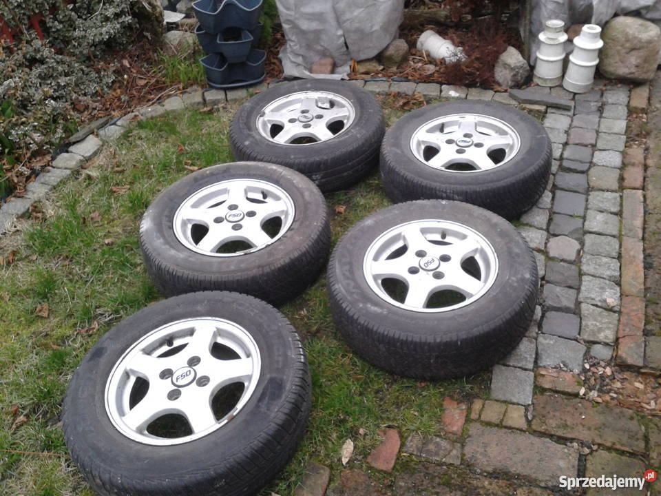 Alufelgi polonez 5 sztuk idealne 4x98 13 aluminiowe