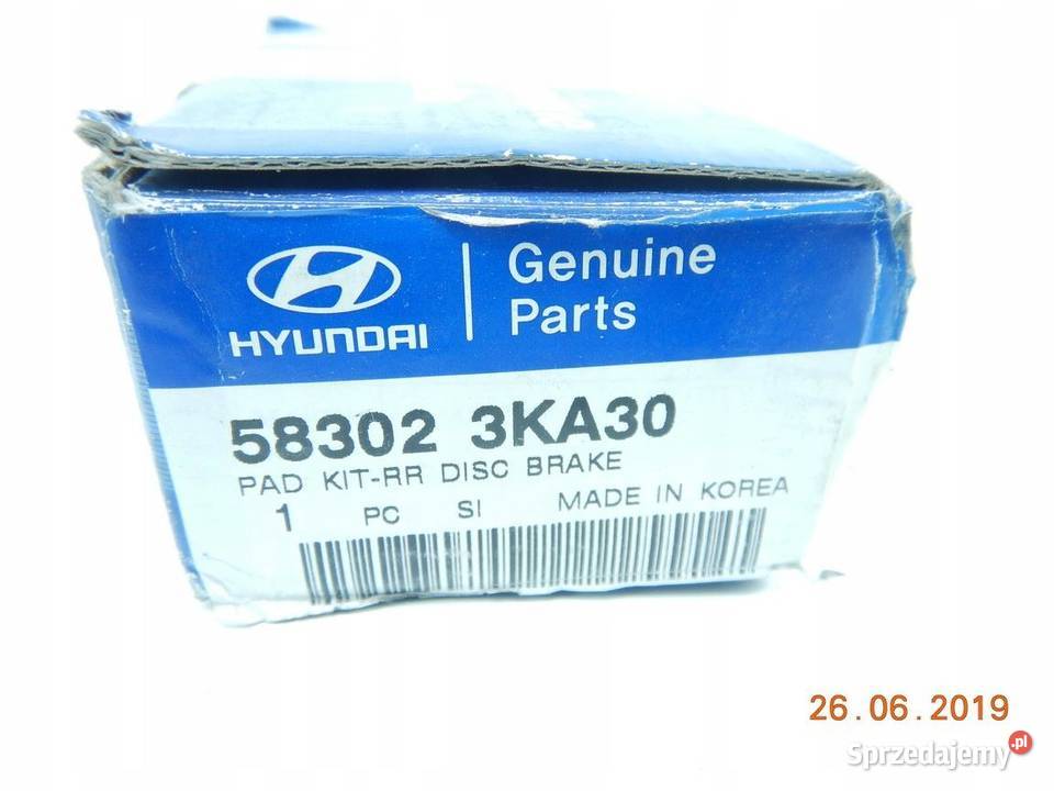 KLOCKI HAMULCOWE HYUNDAI MATRIX SANTA FE ASO TYL osobowe sprzedam