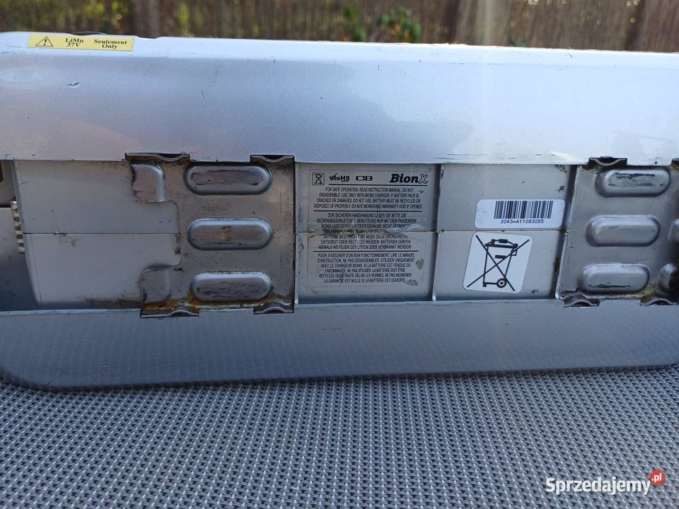 Akumulator BionX 37V Steppenwolf do regeneracji Elektryczne