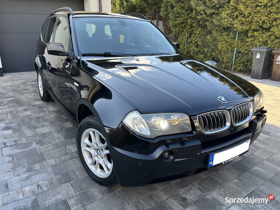 BMW X3 30D Automat 2005r Czarna Zadbana Toruń