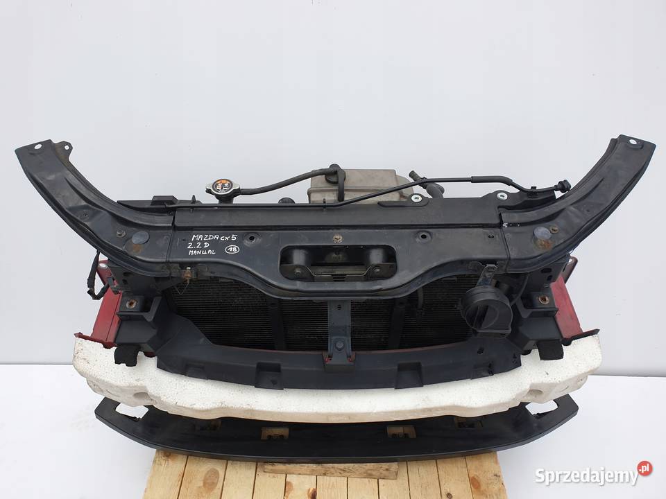 Mazda CX5 22 D 11 PRZEDNI PAS CHŁODNICE KOMPLET Janów