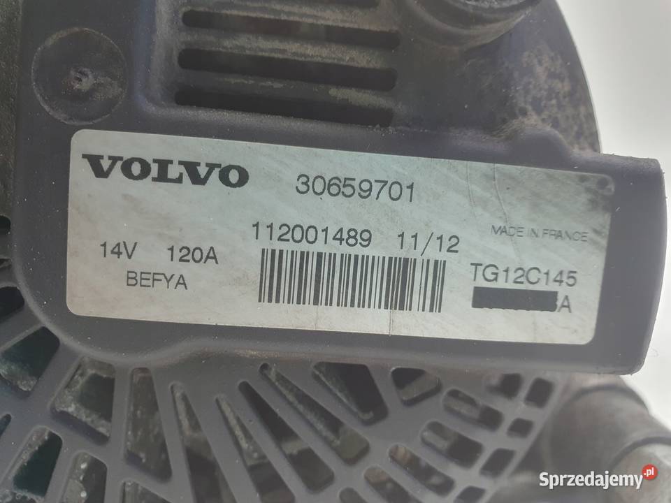 Volvo S40 II V50 16 D D2 ALTERNATOR 120A osobowe Janów sprzedam