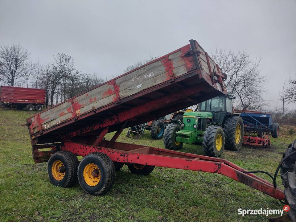 Przyczepa rolnicza Tim 6 5 tony wywrotka na tył Przyczepy rolnicze Sośno sprzedam