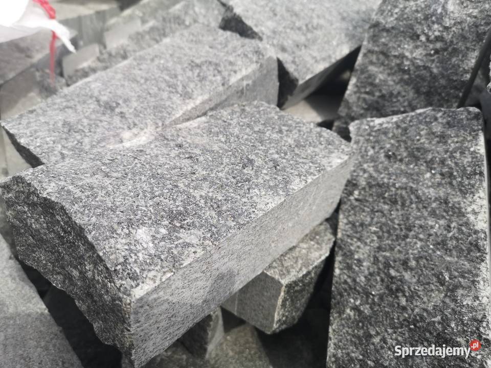 Czarna kostka Brukowa Granitowa cegłówka na Ogród Kraków sprzedam