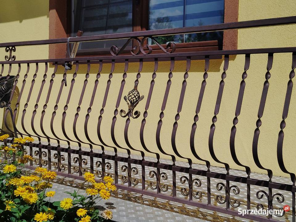 Metalowa barierka balkonowa Radecznica