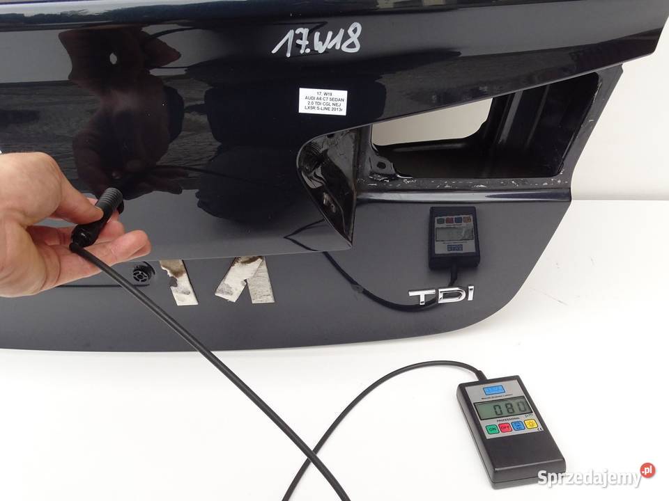 KLAPA TYŁ TYLNA BAGAŻNIKA LX5R AUDI A6 C7 4G Klapy bagażnika