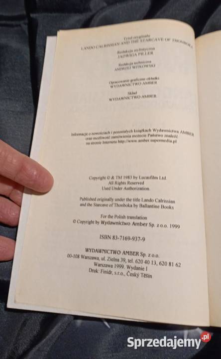 Gwiezdne Wojny Lando Calrissian i gwiazdogrota sprzedam