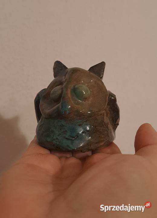piękne małe ceramiczne sowy Warszawa