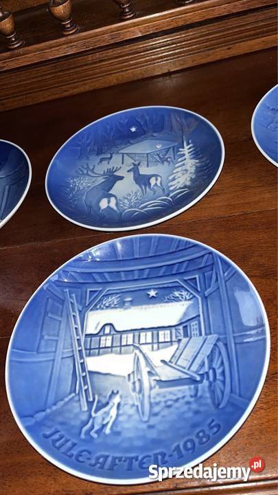 Talerz świąteczny Copenhagen Syg BING GRONDAHL