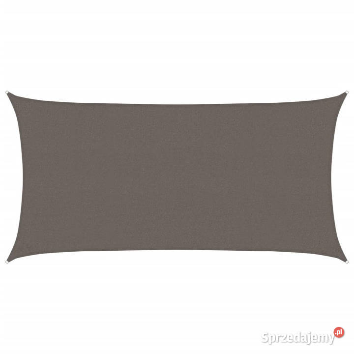 Żagiel przeciwsłoneczny 160 gm antracytowy 25x45 mazowieckie Warszawa