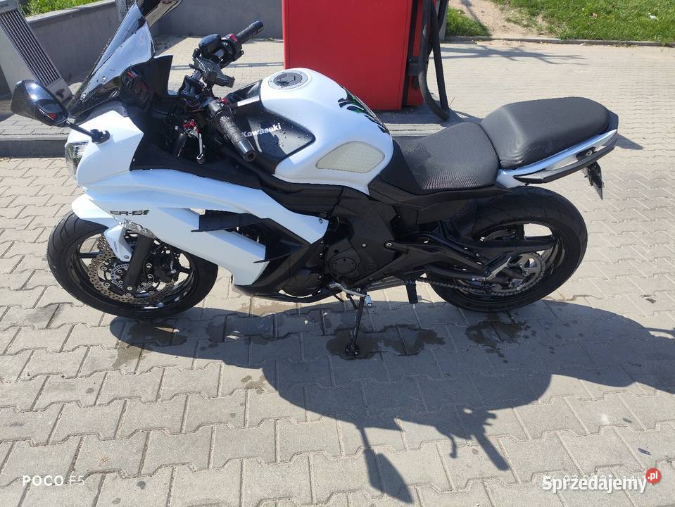 Kawasaki er6f zadbane łańcuch Kawasaki Biała Piska
