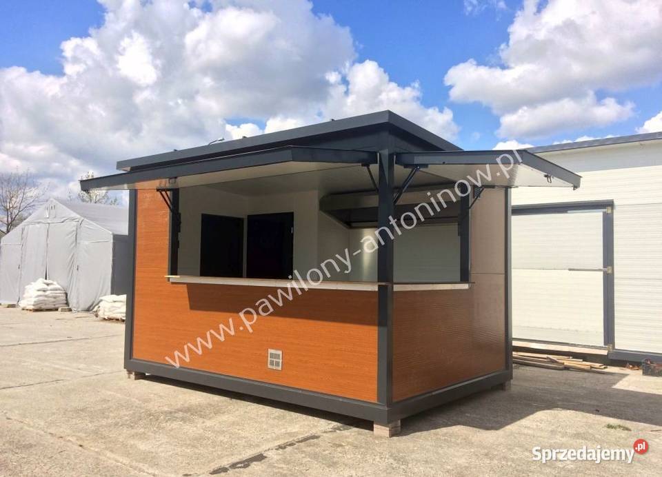 PAWILON HANDLOWY KONTENER GASTRONOMICZNY LODY sprzedam