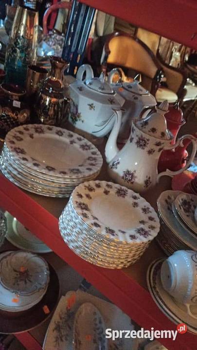 TalerzykRoyal Albert Sweet Violets Słodkie Porcelana i szkło