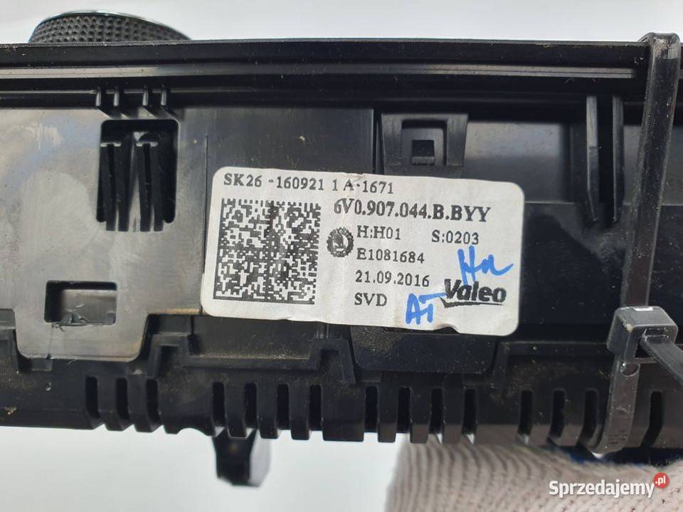 PANEL KLIMATYZACJI SKODA FABIA III 6V0907044B Lipno