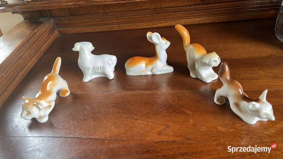 Lisek Figurka Połonne Fabryka Fajansu i Gdańsk