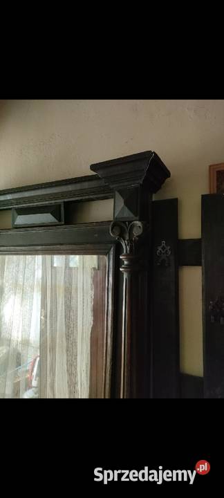 Lustro z konsolą antyk XIX XX wiek Tomaszów Mazowiecki